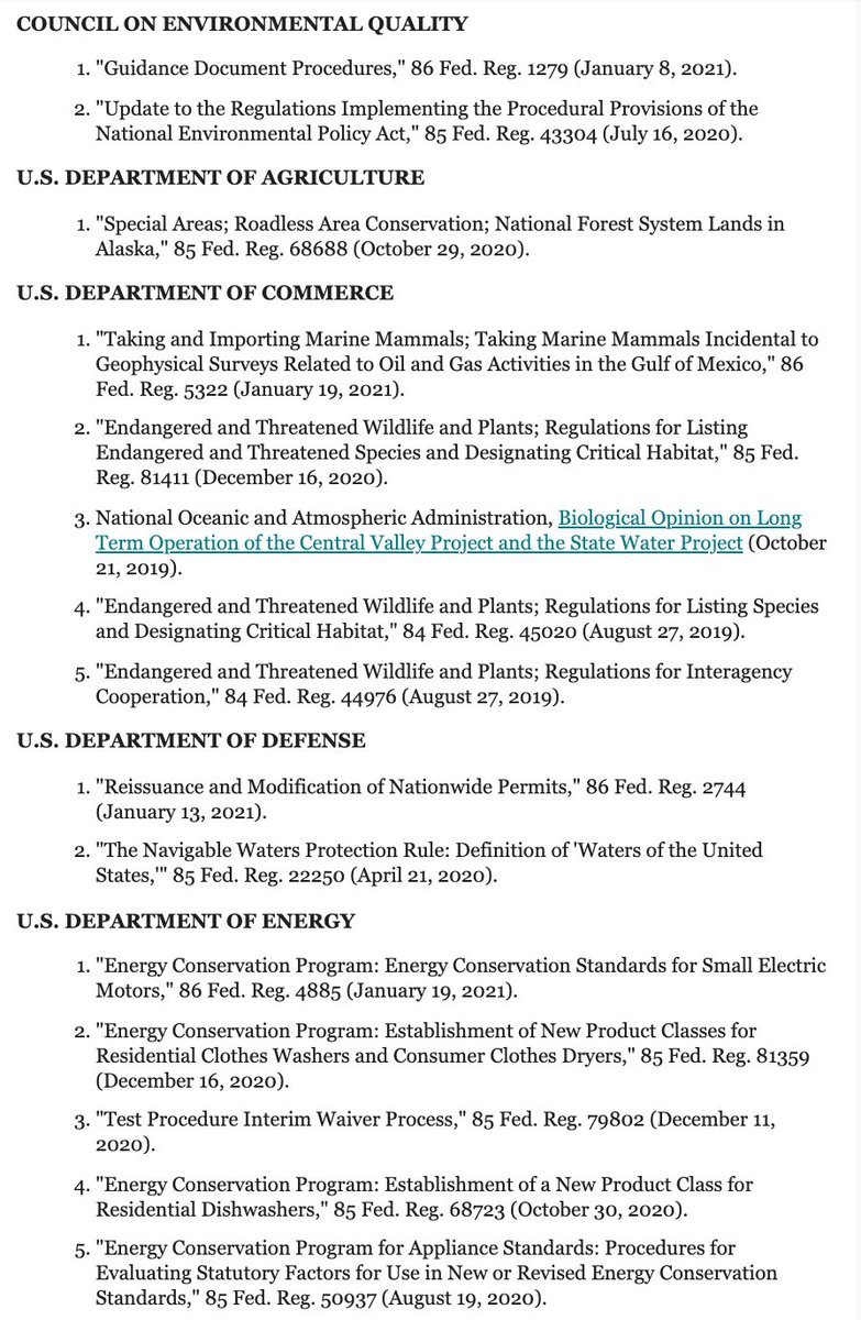 Science is back.Here's the full list (1/2):