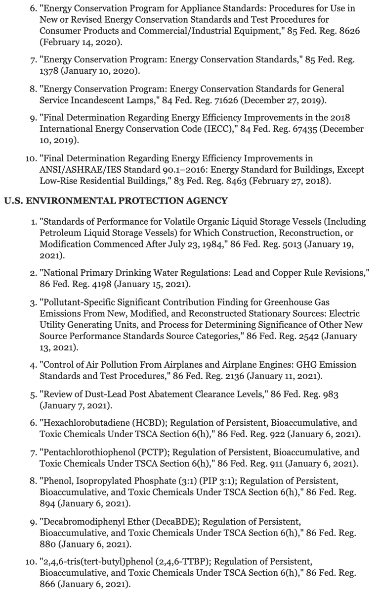 Science is back.Here's the full list (1/2):