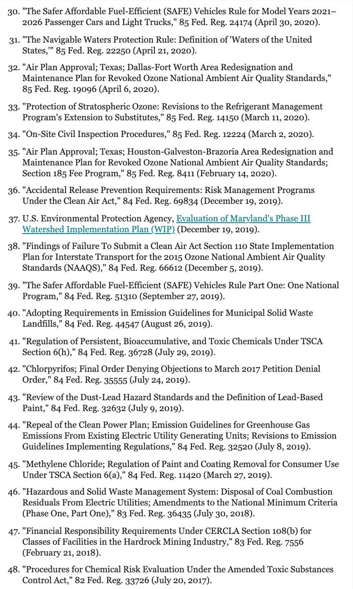 Science is back.Here's the full list (1/2):