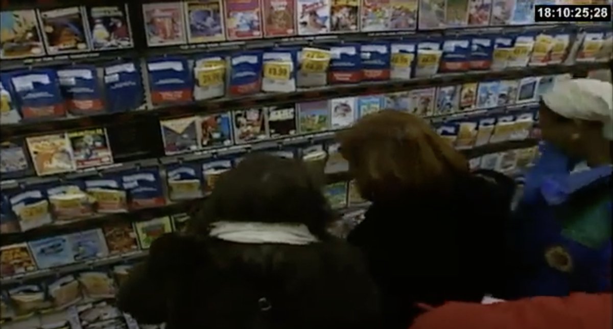 cabel's tweet photo. This account has other incredible gems, like b-roll from Toys 'Я' Us in 1991. The hours I spent flipping these cards and (wishfully) holding on to tickets in case of parental-approved purchase… https://t.co/fO7XWBniSX https://t.co/iQvgWsQQk5