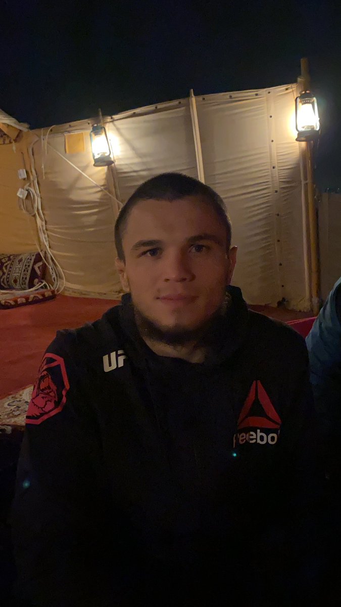 TeamKhabib's tweet image. This guy very happy @UmarNmgdv