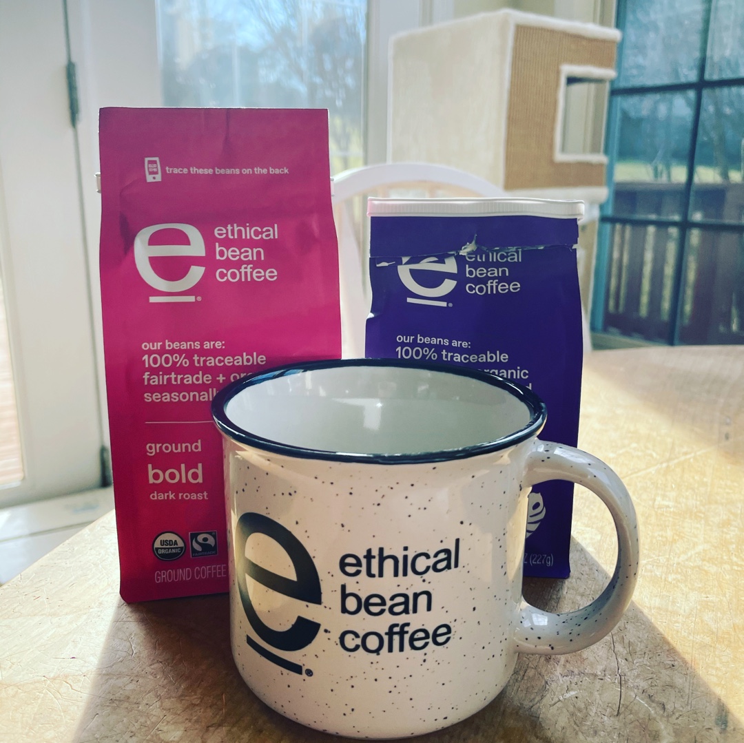I’m more of a tea person than a coffee person, but <a href="/influenster/">Influenster</a> and <a href="/ethicalbeanusa/">Ethical Bean USA</a> sent some coffee over to try along with this really awesome big mug for all the caffeine I’m about to consume 😂. #ethicalbean #ethicalbeanusa #contest #complimentary