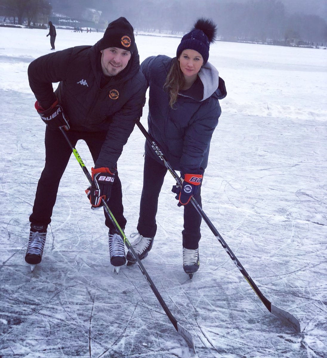 MichaHoncova's tweet photo. Had FUN on The ice  🏒 #icehockey #hokej #hckosice #jazerokosice https://t.co/czJgGtmBIX