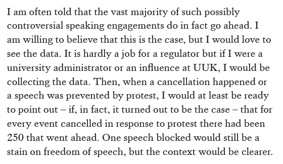 Meanwhile - avoided in person but in the written version - it's even more amusing than the stuff in the Times today...