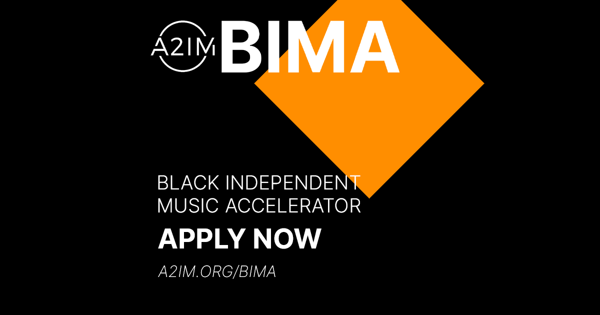 symphonicdist's tweet photo. Symphonic is proud to be sponsoring @a2im's Black Independent Music Accelerator. BIMA offers a year-long program of education, networking, and business development with some of the best minds in independent music. #a2imbima ⚡️

Apply by Feb 1st here: https://t.co/sGAMPipNAF https://t.co/XA7cpldJma