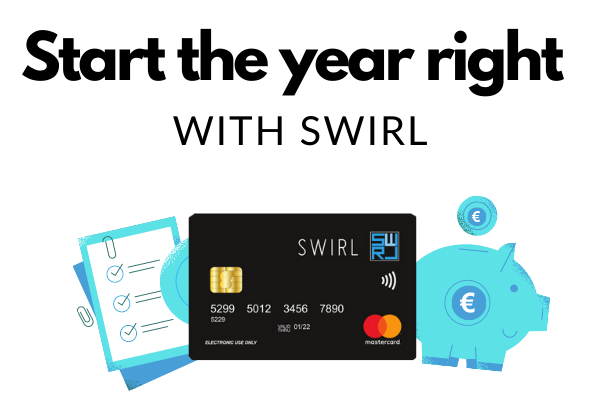 SWIRL_Card's tweet image. Use your Swirl Card to help keep on track with your finances this year. You can prevent overspending, manage your account with the Swirl App and avoid the risk of any surprise or unexpected payments. You can order a free card here bit.ly/35ZVytT