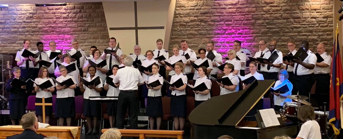 Central Territorial Staff Songsters tweet media