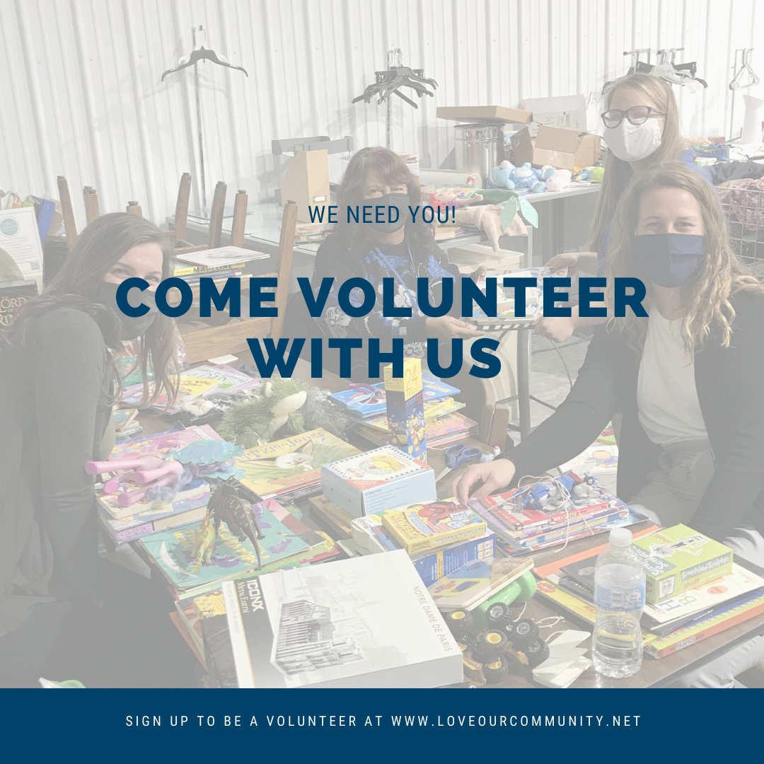 LovOurCommunity's tweet photo. WE NEED YOU! 
Come volunteer with us, we have so many different opportunities for you to serve with us!
Click the link below to sign up!⬇️
https://t.co/DcGSs1VXRJ https://t.co/NSKQqmyGBT