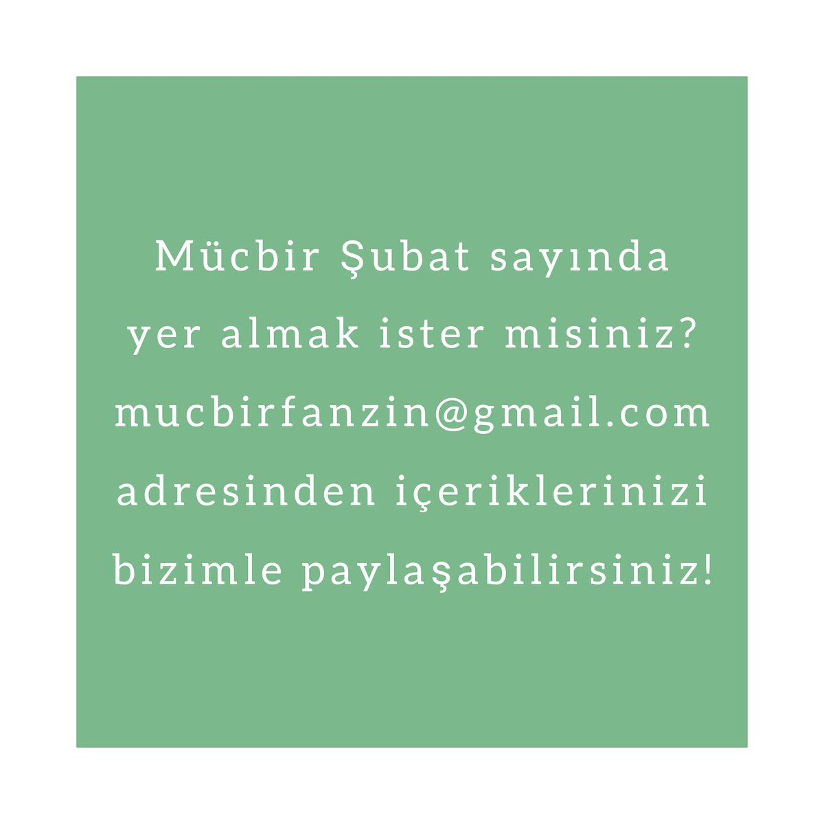 Mücbir Fanzin (@mucbirfanzin) on Twitter photo 