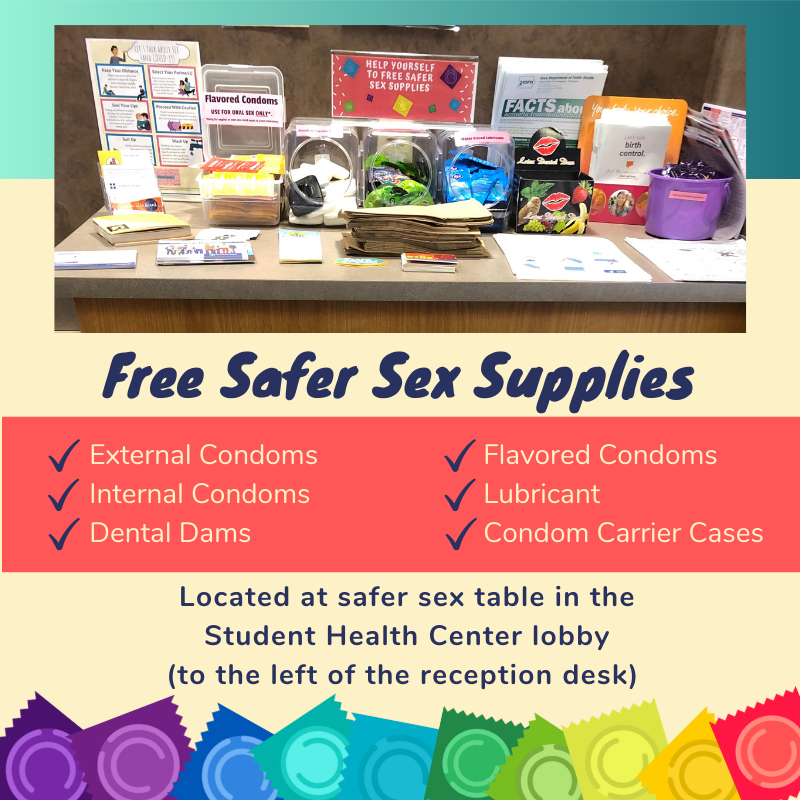 UNI_SWS's tweet photo. Have you packed everything you need to return to campus?
✅ warm clothes🧤🧣
✅ books 📚
✅ student ID 💜💛
✅ clean masks 😷
✅ hand sanitizer 🧼
✅ safer sex supplies 🥰
Learn about safer sex and #COVID19: https://t.co/k2zEBWBAcJ
#WrapItWednesday #SaferSex #UNITogether https://t.co/TPjBO3TTns