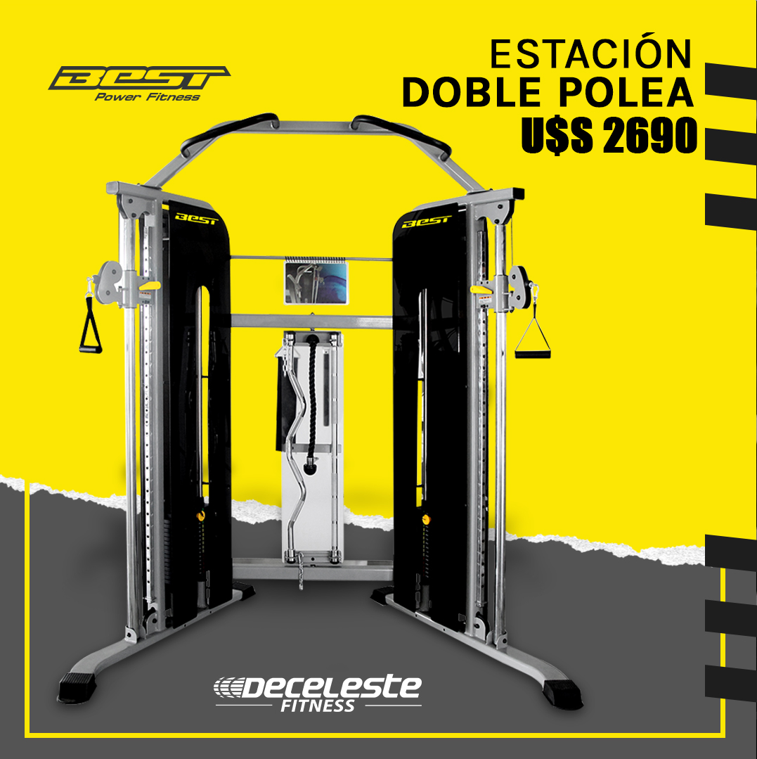 decelestefit's tweet photo. ESTACIÓN DOBLE POLEA BEST
Mirá todo lo que tiene en
👉 https://t.co/TLi2nQOlxJ https://t.co/2iGqTcPHNl