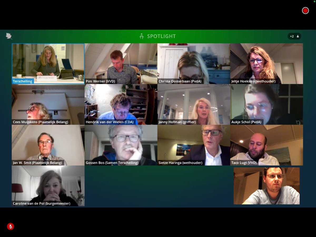 De eerste #raadscommissie van 2021 is begonnen. Op de agenda staat één bespreekstuk : principe instemming bouwplan Striep 9.