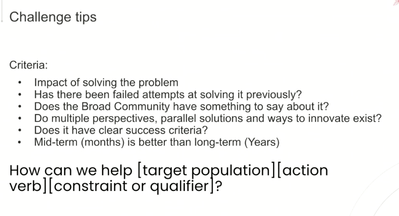 14/n Community Choice challenge clarifications these are NOT specific proposals rather a THEME for which community will submit their proposals in Fund 5 you can post one GIANT challenge or multiple smaller challenges. A trade off to consider