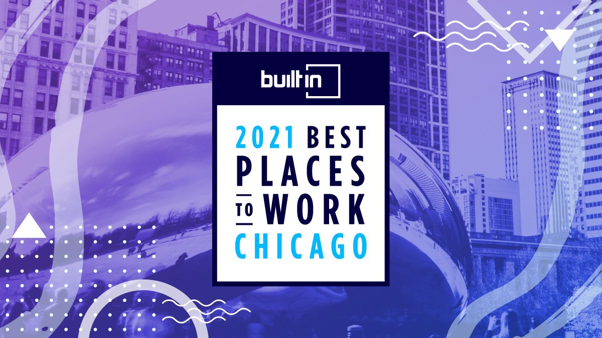 Both @reviewtrackers and @KennaSecurity have been named by @BuiltInChicago as some of the Best Places to Work in Chicago in 2021! Well-deserved recognitions for these world-class teams! buff.ly/35J1lE9