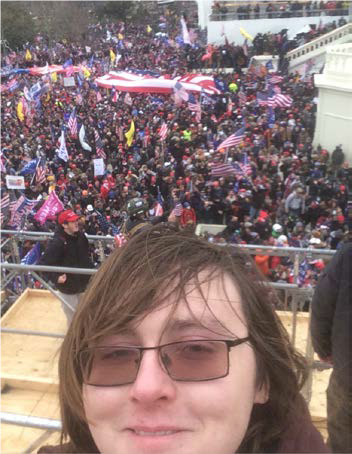 Tom_Winter's tweet photo. NBC News: The FBI has arrested and charged Patrick Edward McCaughey in NY and charged him with assault on a police officer and other charges related to the Capitol riot. 

He's accused of squeezing Officer Hodges with a riot shield in the Capitol. https://t.co/hXAKkgRDoI