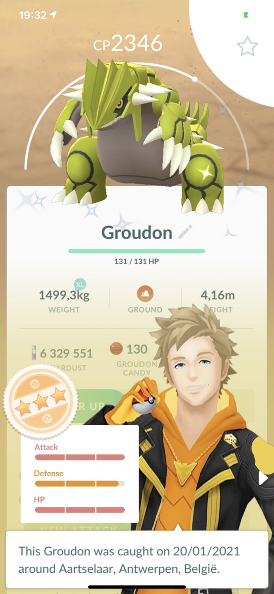 SilverFoxx84's tweet image. So close #almostshundo #groudonshiny #pogo #PokemonGO #PokemonGoRaids #groudonraid #shinypokemon