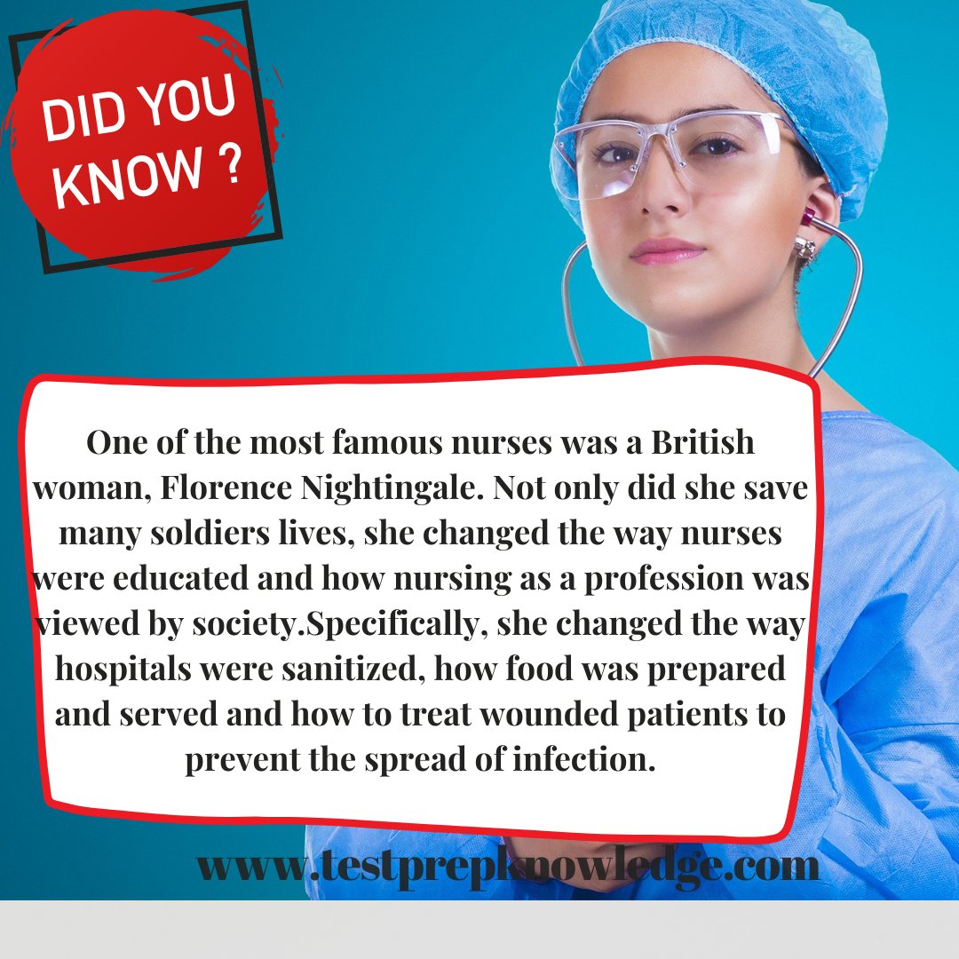 tprepknowledge's tweet image. Here is one interesting fact that every nurse should know.  👨‍⚕️

Read our blog: testprepknowledge.com  👈

 #medicine #medschool #doctor #doctorlife #nurselife #nurse #medstaff
