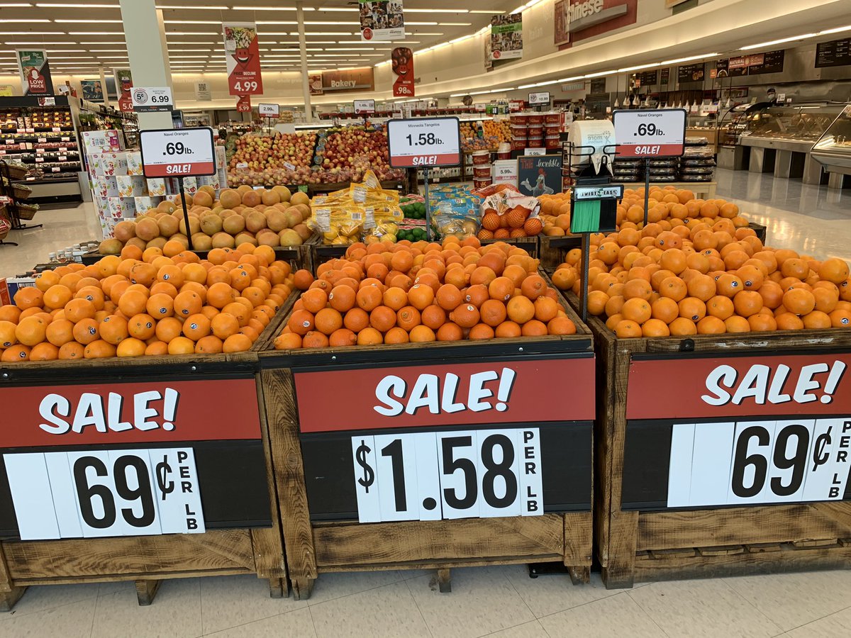Asbury Plaza Hy-Vee Citrus Sale is here! All week long find amazing deals on all things citrus. All starts today, Wednesday, January 20th and goes through Tuesday, January 26th 2021. 🍊🍋 #sale #dubuque #hyvee #citrus #healthylifestyle