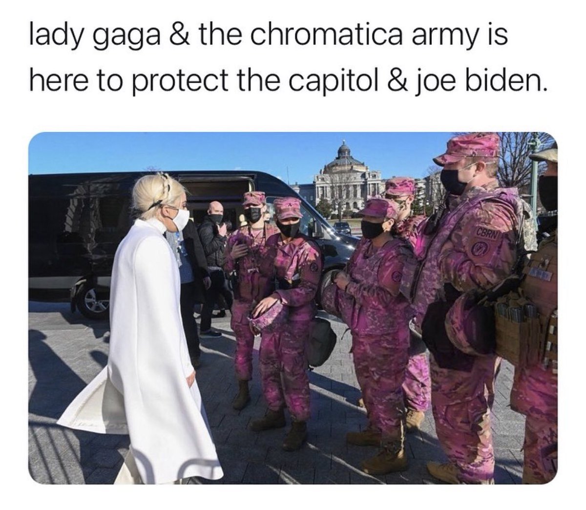 venter_larissa's tweet photo. The US Capitol is safe. 😅 
Living for these memes tonight. https://t.co/7UQxTnly5A