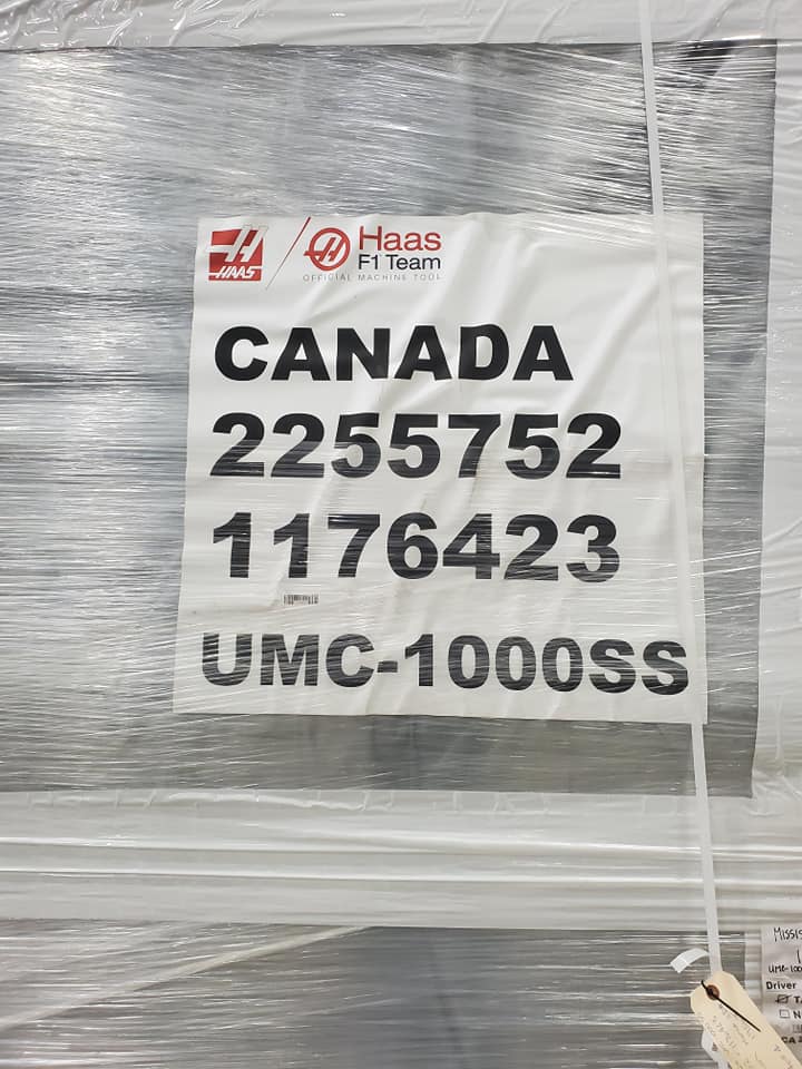 BenReubeni's tweet photo. Now we're playing with POWER!
So excited to finally add this first new 5-axis machine to our shop. This is now our fourth machine tool from Haas, and I am proud for Abbecan Industries Inc. to be the first Canadian owner of a #UMC1000SS with an 8 station Pallet Pool. https://t.co/hQfcx2hjZy