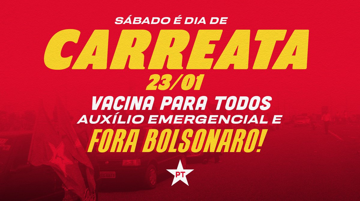 CarlosZarattini's tweet photo. A sociedade começa a se organizar de forma segura para protestar contra os desmandos de Bolsonaro. Carreatas em todo o país estarão mobilizadas no dia 23, sábado, para gritar FORA BOLSONARO! #Dia23ImpeachmentJa https://t.co/ehOuaDYjFa