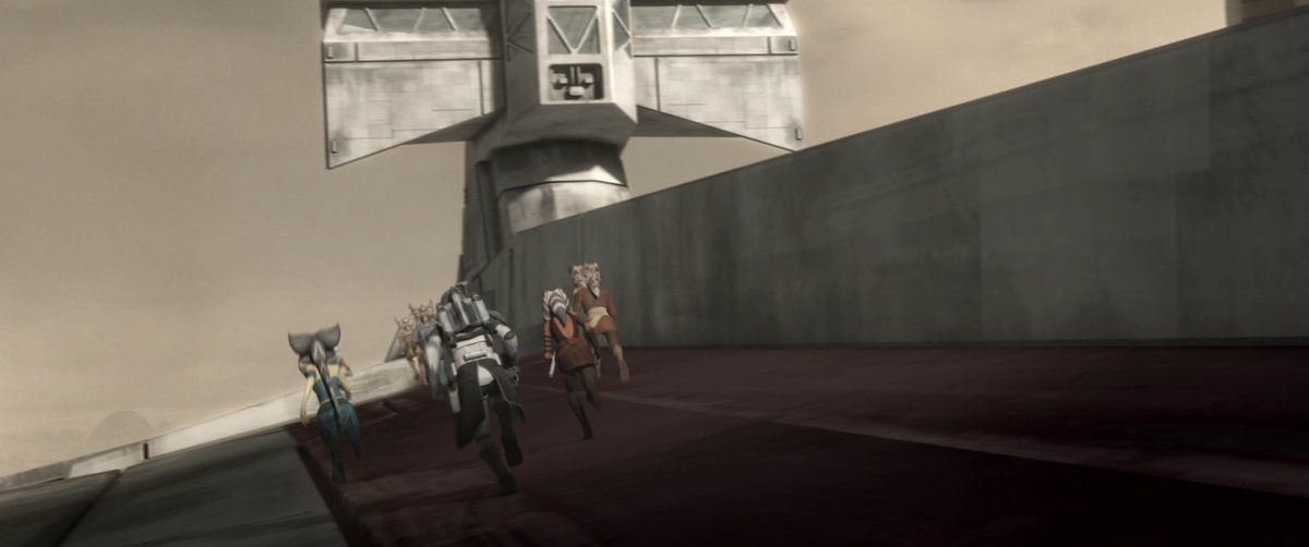 The Arquitens Light Cruiser first appeared in The Clone Wars episode "Grievous Intrigue", it appeared a few more times during the show and (while it was never official) if you calculate its size, the ship should be about 200m long.