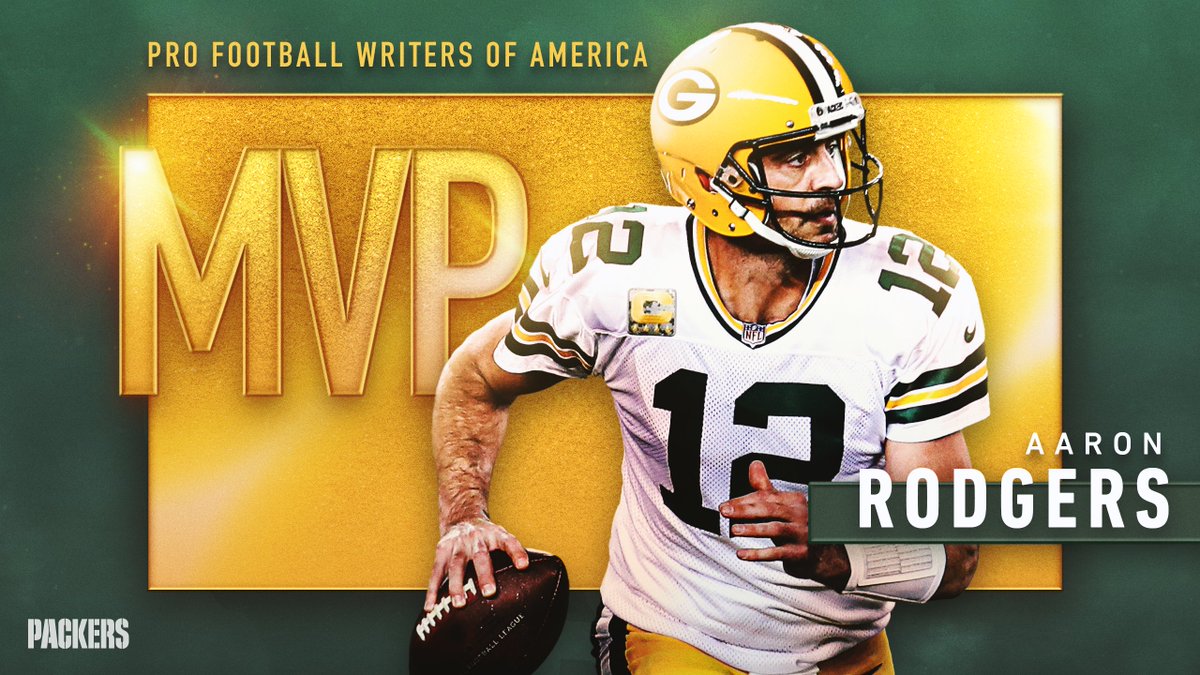 packers's tweet image. The PFWA has named @AaronRodgers12 its 2020 Most Valuable Player!

🏆: pckrs.com/pfwamvp

#GoPackGo