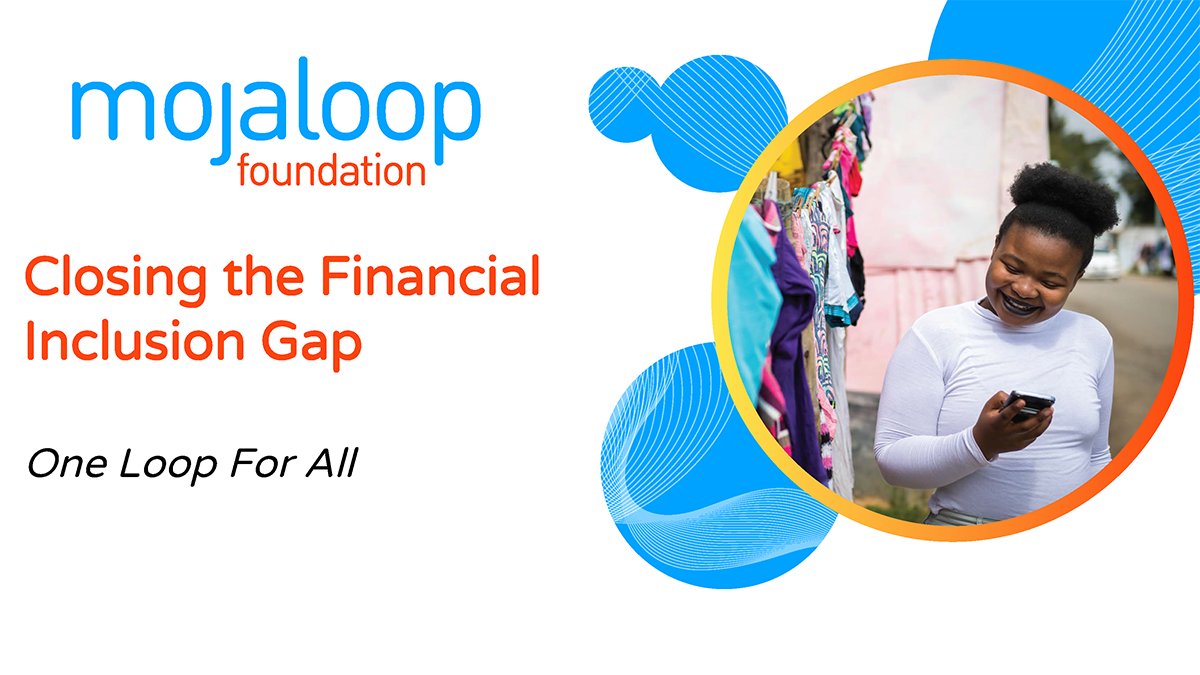 mojaloop's tweet photo. Closing the #FinancialGap for the 1.7B individuals without digital financial services takes #OneLoopForAll. Learn what that takes, how #Mojaloop is helping, & how you can too. Read our latest blog in this series: https://t.co/PKQL6wJ3yu | #financialinclusion #fintech #payments https://t.co/T2PFAUVVJh