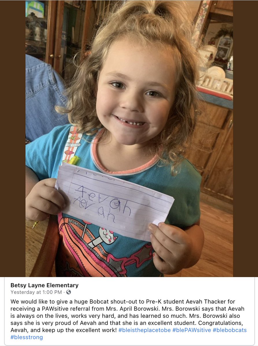 SchoolsFloyd's tweet photo. Wow Aevah! This is fantastic and it’s no wonder Mrs. Borowski sent a Pawsitive about you! Keep up the great work!
#fcsinspire
#Floydstrong
#FloydFamily
#MaskUpKY
#MaskUpFloCo
#wemissourstudents https://t.co/4cL48fQxk1