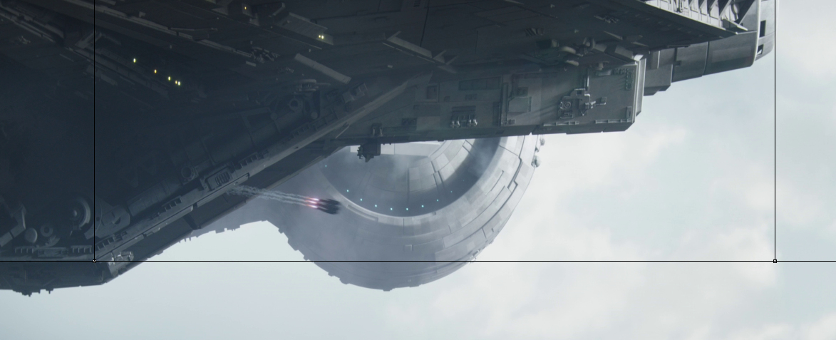 But. This is not over yet. There are in the Mandalorian. The shot of the Dark Troopers launching from the Arquitens hints at a larger ship. This was probably done because it looked better in the shot.