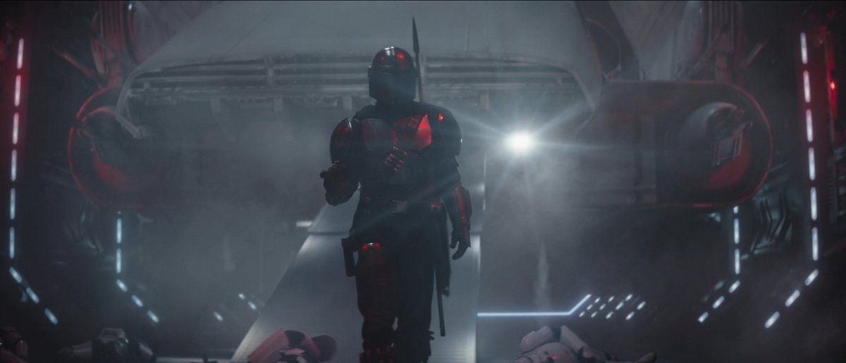 This inconsistency is obviously there for plot reasons, you can even see the shots of the hangar where the size of the cockpit doesn't fit with the rest of the body, and the wings are so bent inwards that they would cross each other.