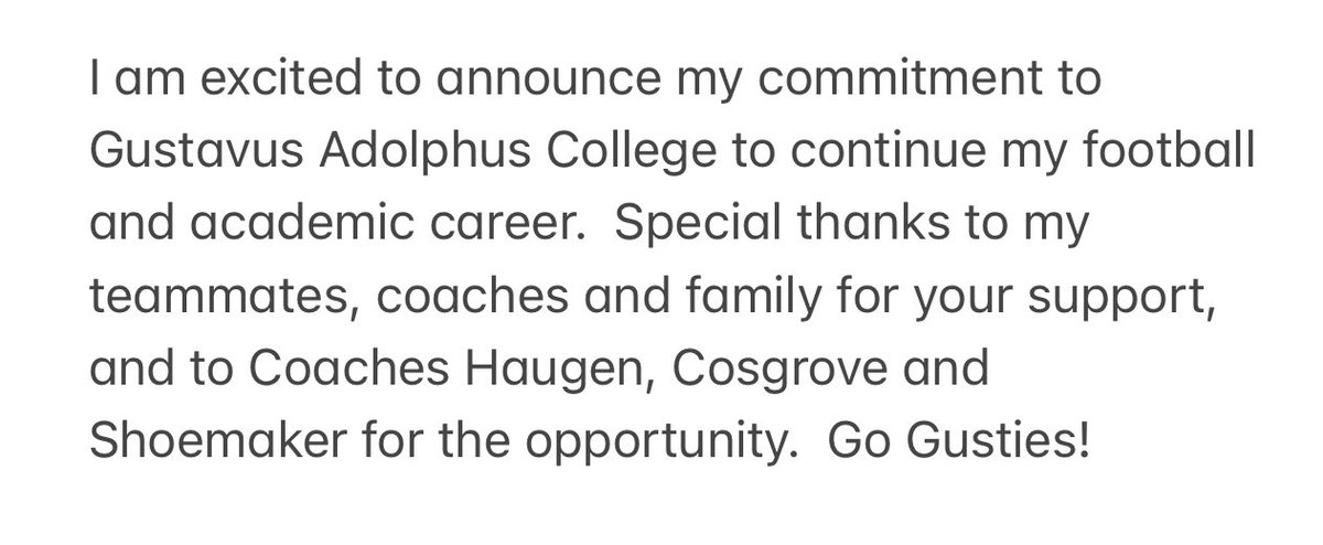 GeorgeSandven's tweet photo. @CoachCosgrove18 @GAC_Football @EHSHornetsFB @OliverJamesWes1 https://t.co/5C0EOC83zv