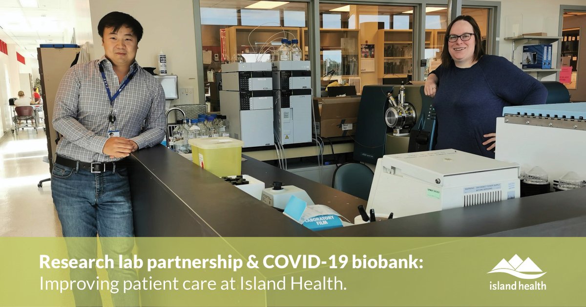 VanIslandHealth's tweet photo. 🔬Cutting edge research is taking place at Victoria General Hospital. Including a first for Island Health – the #COVID19 biobank!
Read about the groundbreaking work coming out of this research lab & how it will help give patients the highest level of care: https://t.co/VXUMmipVlI https://t.co/8GJuLjAQQi
