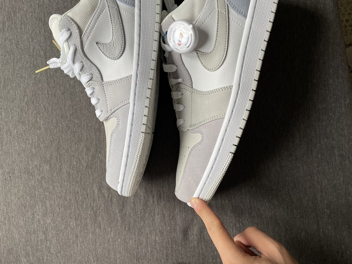 baltmori's tweet photo. @eBay Don’t trust this. eBay Authenticity Guarantee sent me an obvious fake and hasn’t done anything to resolve it. The only thing this policy guarantees is that you keep the item, fake or authentic. Even worse than the Money Back Guarantee. https://t.co/UeC43KCGj4