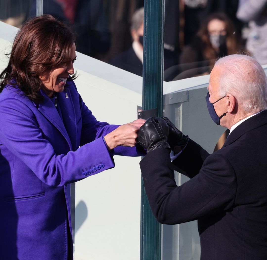 With liberty and fist bumps for all. #InaugurationDay