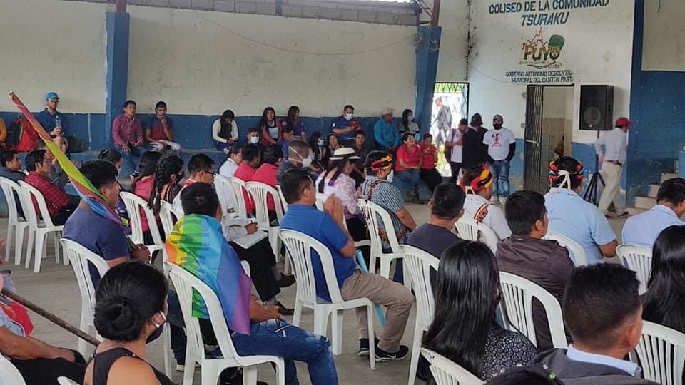 confeniae1's tweet photo. ((⭕)) CRISIS EDUCACIÓNAL EN TERRITORIO FENASHP
Se realiza la Gran ASAMBLEA de EMERGENCIA de EDUCACIÓN en la NACIONALIDAD SHUAR de PASTAZA. #FENASHP más de 500 personas daran las propuestas desde territorio.
Comunidad shuar Tsuraku km 51 via Puyo-Macas https://t.co/K3ZQ73vTnw