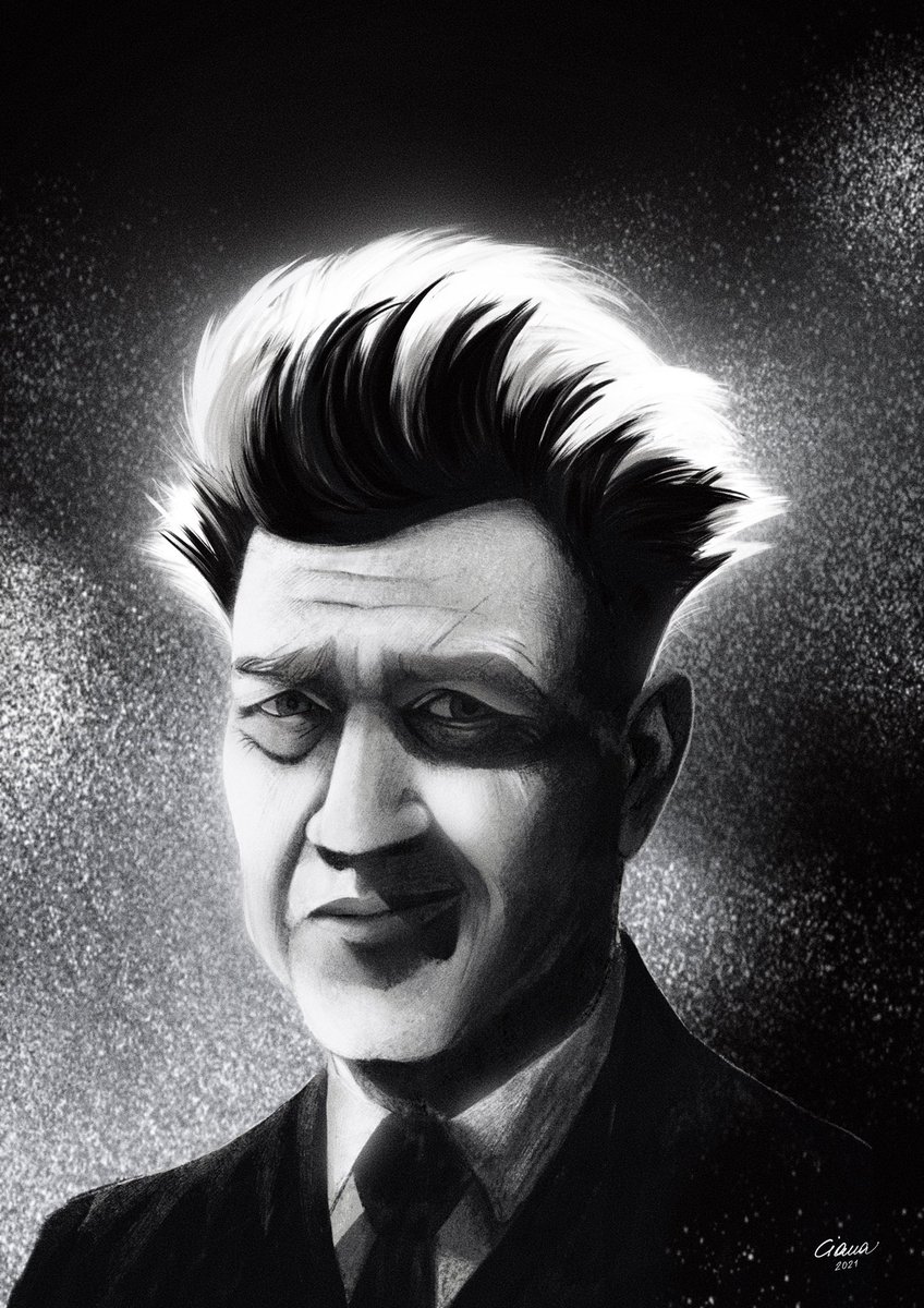 cianytell_'s tweet photo. A little something I made for David Lynch’s 75th birthday 🖤

“Eraserhead is my most spiritual film”
“Elaborate on that”
“No.” https://t.co/x2n7G7hOao
