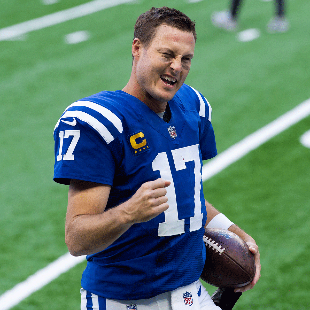 NFL's tweet photo. Heck of a career, Phil. https://t.co/LcYZfX90JM