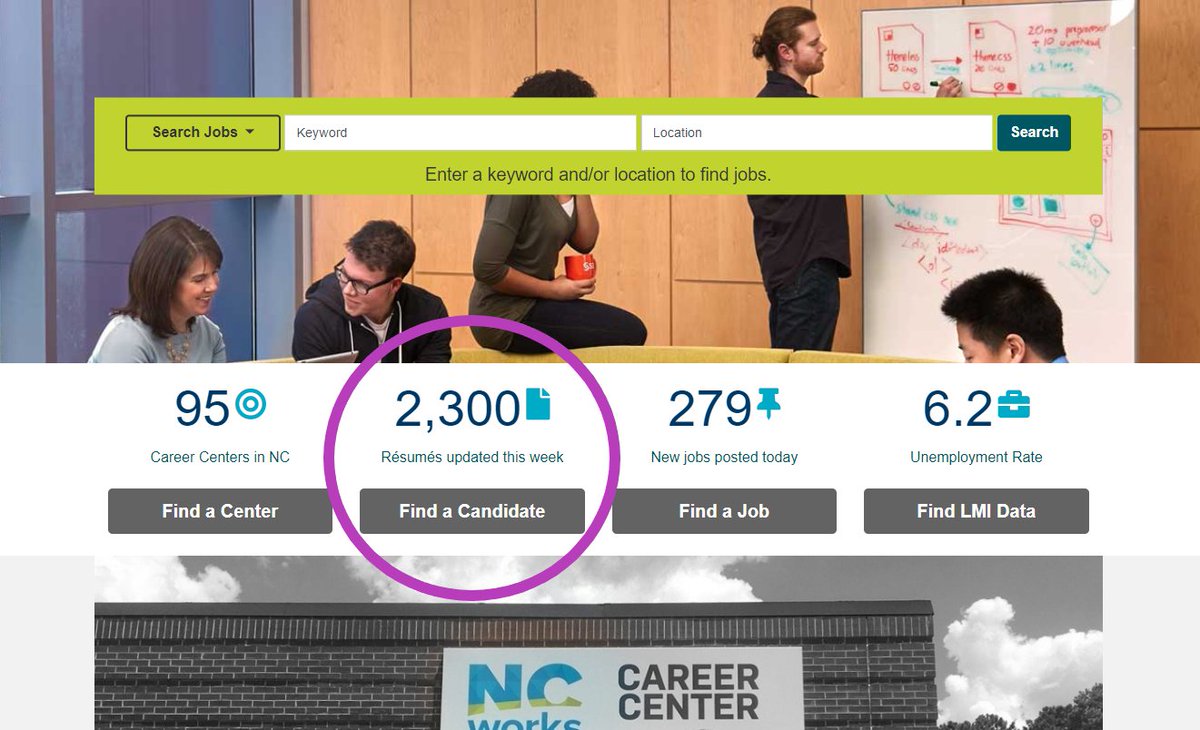 Employers looking for new talent can review any of the 2,300 résumés that have been uploaded to NCWorks.gov this week. This is just one of several free business services. Have more questions? Visit next.ncworks.gov or contact a #NCWorks Career Center near you.