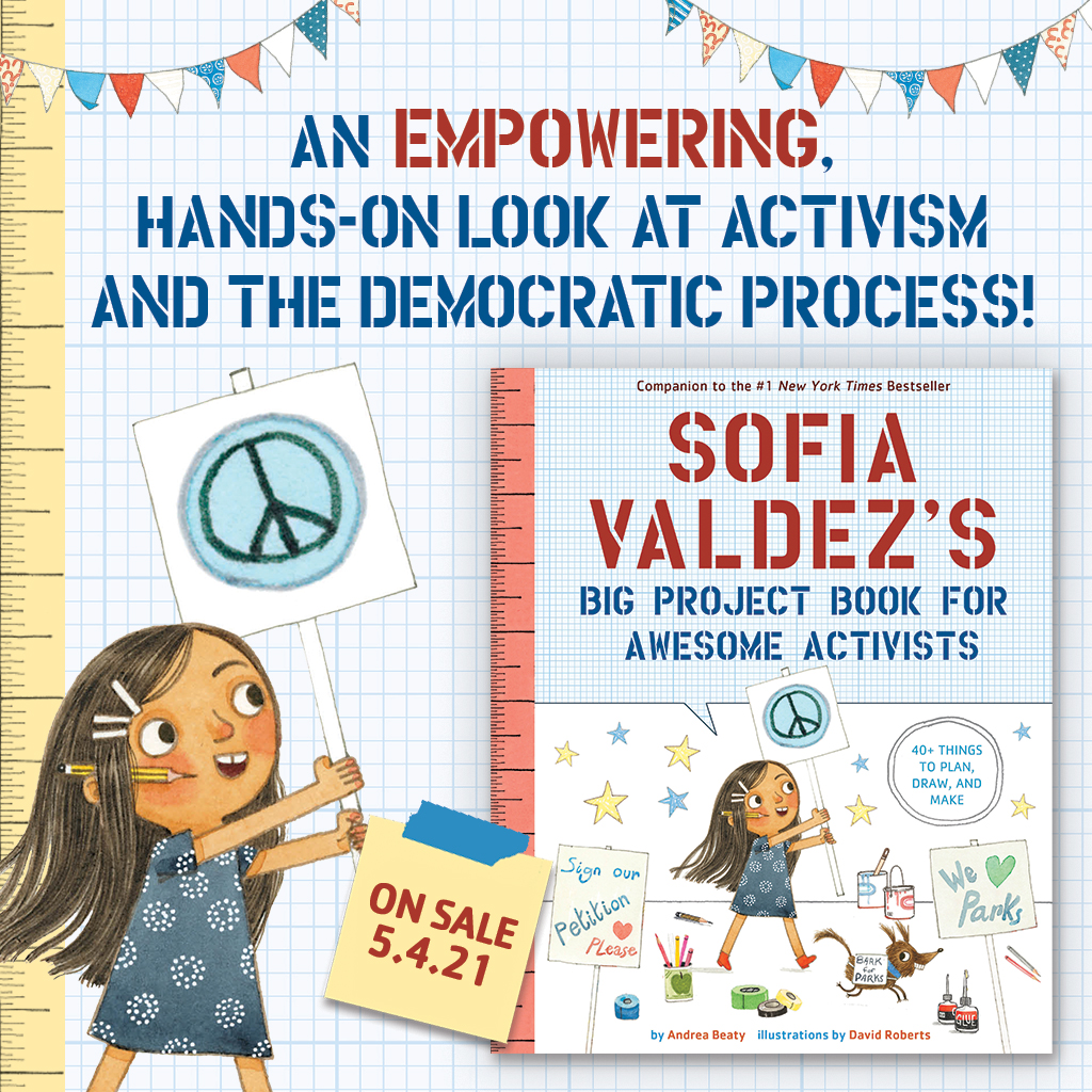 abramskids's tweet photo. For those hoping to continue conversations beyond #Inauguration2021 with young voters of tomorrow, look out for these 40+ activities all about activism, politics, and the democratic process. Coming this spring. @andreabeaty #TheQuestioneers #SofiaValdez https://t.co/C7PAmRwSEg https://t.co/ghiOynuxHW