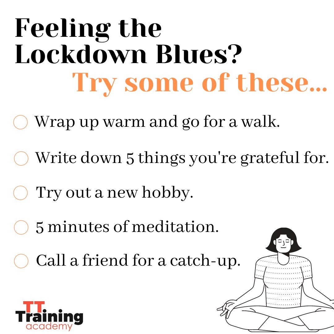 It’s important to always be looking after yourself. Don’t know where to start? Here are some ideas. 
#Lockdown #MentalHealth