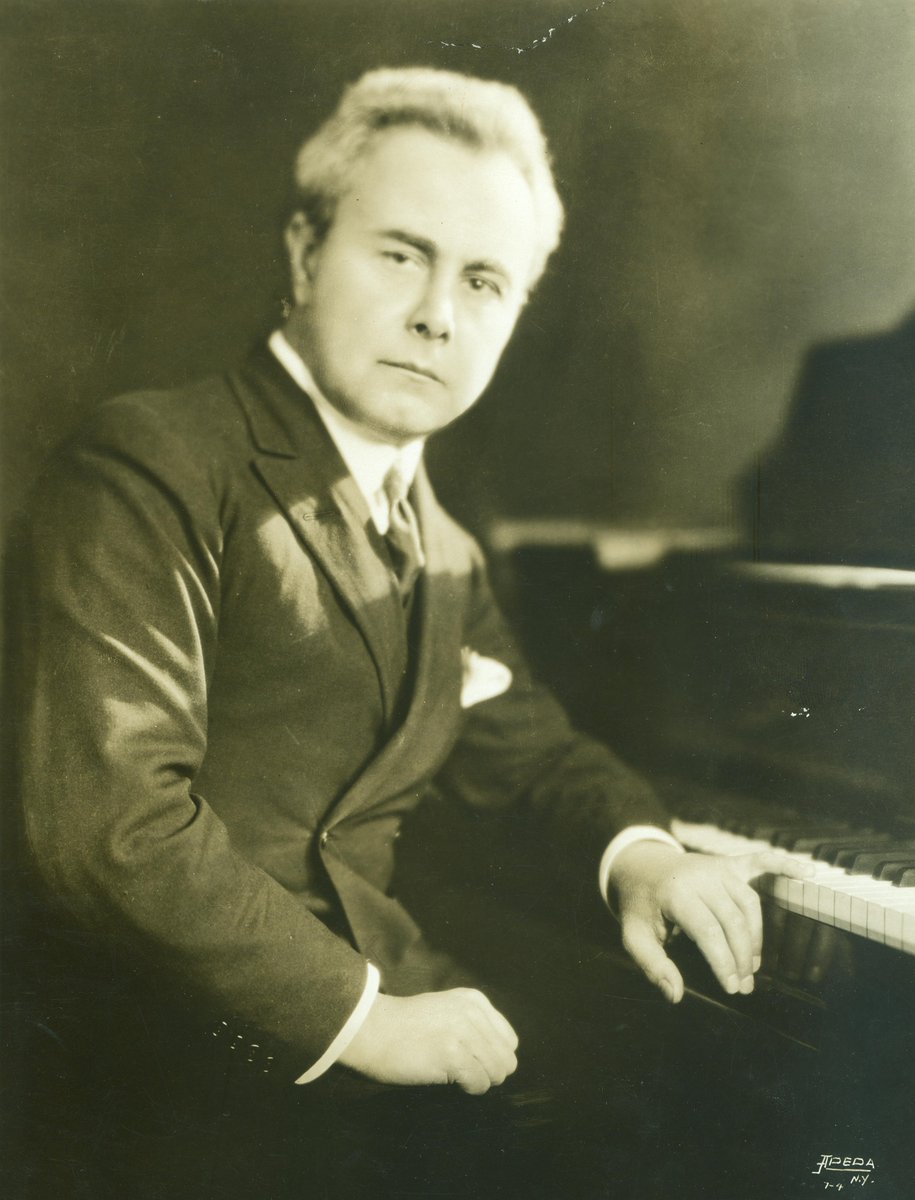 Happy birthday to Josef Hofmann!  
The famed pianist, inventor, and educator who served as director of the Curtis Institute of Music (1927-1938) was born in Podgórze, Austro-Hungarian Galicia (now Poland) on this day in 1876