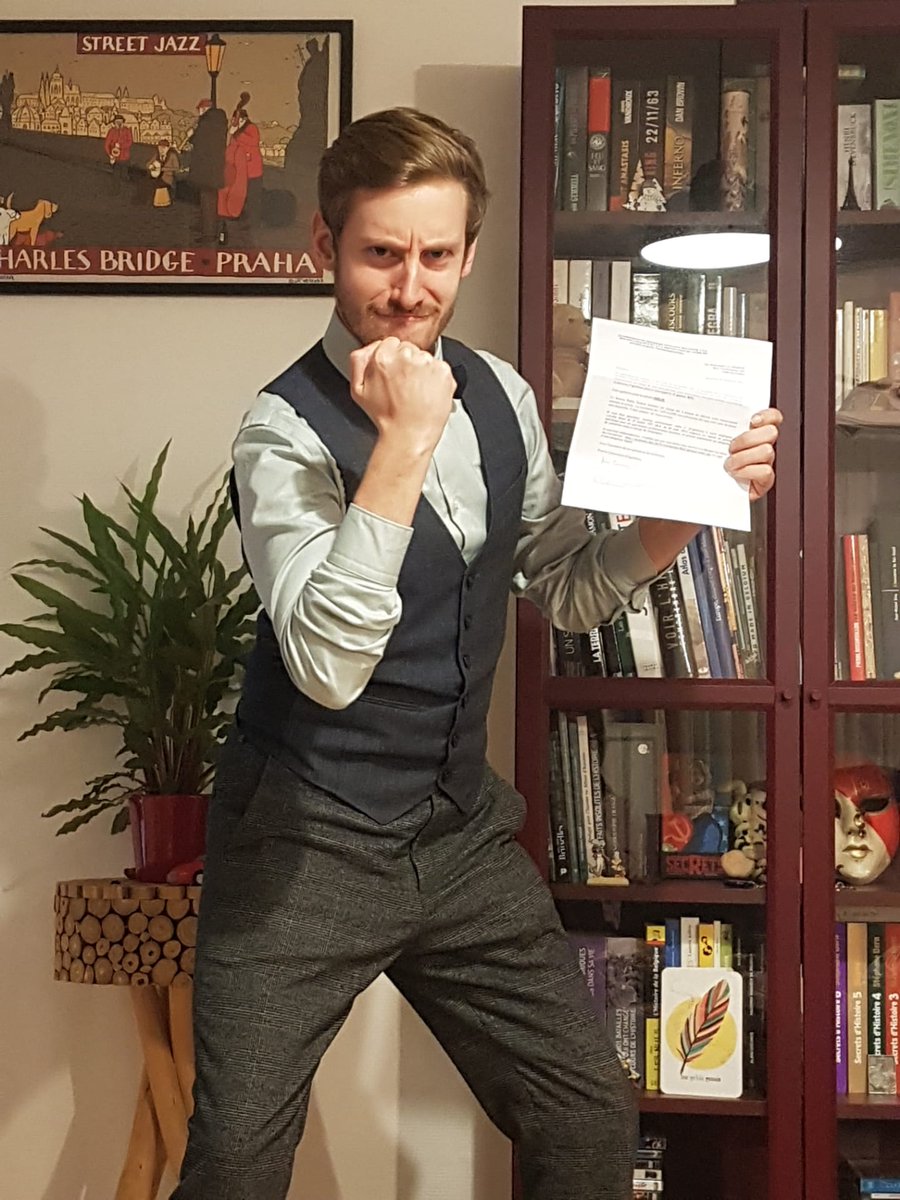 RomualdLM's tweet image. Pour le jour de mon anniversaire je ne pouvais rêver mieux: Donald Trump n'est plus le président des USA ET j'ai reçu cette missive m'annonçant que je possédais désormais le titre de journaliste professionnel 😍😍 #MyDDay #MoiPrésident #KamerJeudi #CodecoVendredi @ajpjournalistes