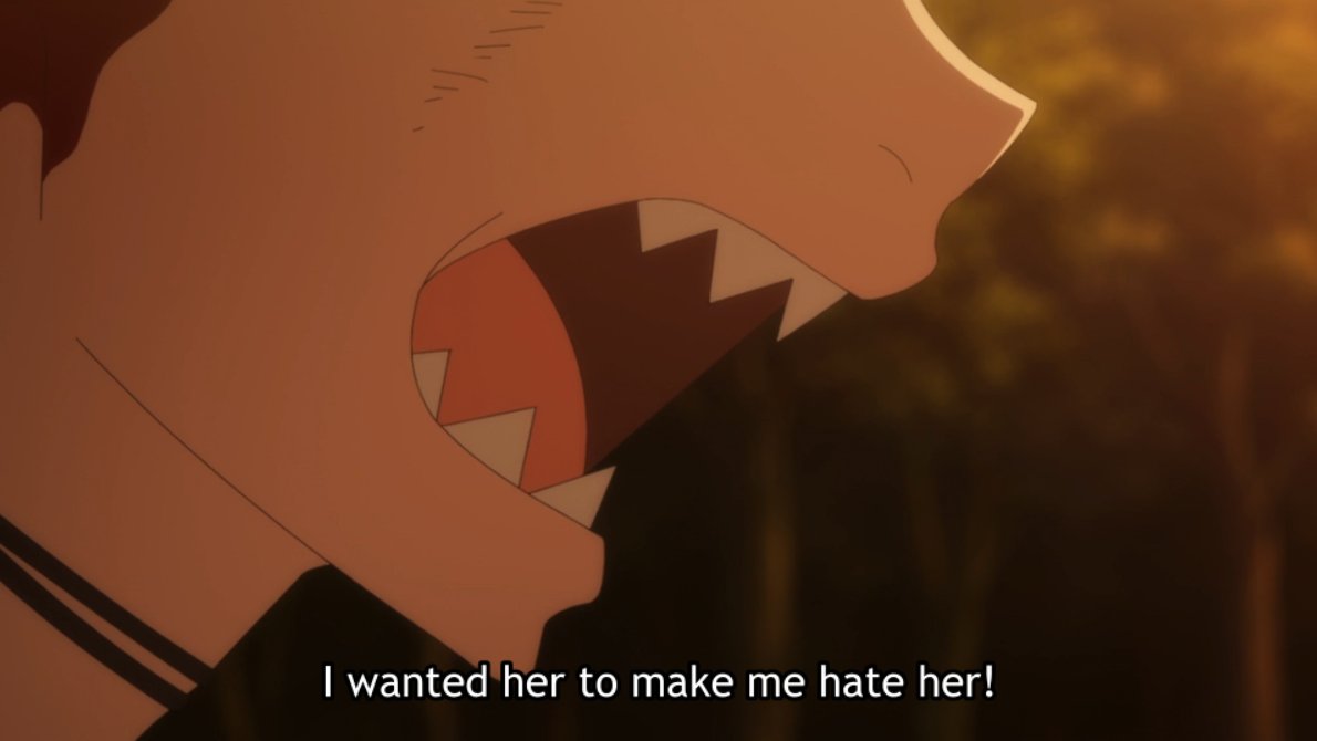 loved him—which'd give him the excuse he wanted so as to hate her for leaving, & stop grieving. His distaste for the Trial is also because it completely destroys that enticing delusion. It's that same delusion which associates his mother with the loathsome, scary outside world.