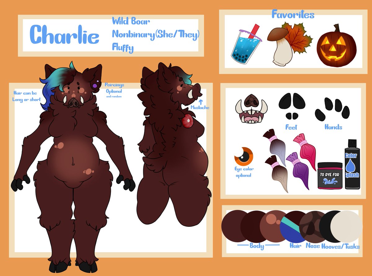 blshbker's tweet image. Taking a few commissions for Reference Sheets at 50$ if anyone is interested! I wanna take a few of these so boosts would be lovely!