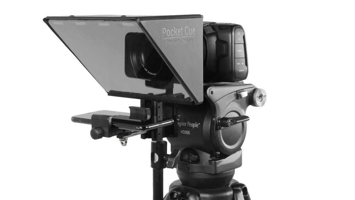 PrompterPeople's tweet image. Now Shipping the Pocket Cue - Small, Affordable, Portable, Modular and Professional Smartphone Teleprompter. Shoot with your camera or smartphone, prompt with your smartphone. Starting at $199
prompterpeople.com/pocket-cue-sma…