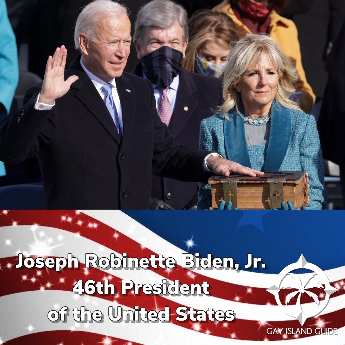 Joseph R. Biden, Jr. The 46th President of the United States. 

#gayislandguide #joebiden #46 #46thpresident #inauguration #america #gayhawaii #lgbthawaii #gay #lgbt #president #presidentbiden
