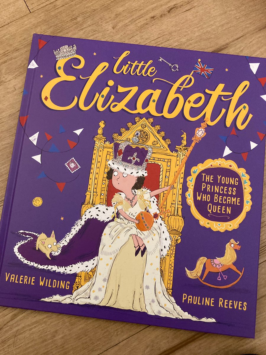 bnoreworld's tweet photo. Brilliantly beautiful book .... out soon on the 28th January 😍! @valeriewilding #littleelizabeth #princess #queen @wrenandrookbook https://t.co/mpiy8rMrjs