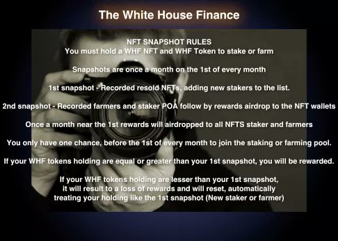 The White House Finance (@whfwhitehouse) on Twitter photo Staking starts February 1st. Get your #NFT #NFTS today. #WHF tokens available on #Uniswap <a href="/UniswapProtocol/">Previous Uniswap Username Use @Uniswap</a> tomorrow. Staking starts February 1st. Get your #NFT #NFTS today. #WHF tokens available on #Uniswap <a href="/UniswapProtocol/">Previous Uniswap Username Use @Uniswap</a> tomorrow.
