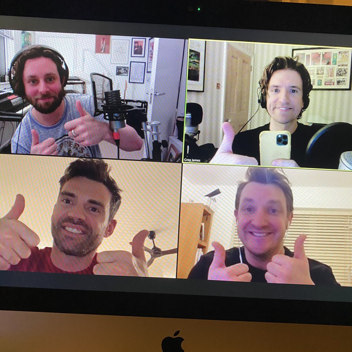 Greg James tweet media